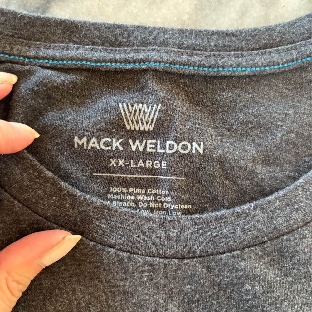 Mack Weldon Pima Crew Neck T-Shirt Sz XXL - Picture 5 of 8